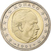 Monaco, Rainier III, 2 Euro, Proof / BE, 2001, Paris, Bi-metallico, FDC