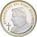 Vatikanstadt, Medaille, Le Pape Benoit XVI, 2005, Silber, PP, STGL