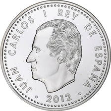 Spanien, Juan Carlos I, 10 Euro, Championnat d'Europe, PP, 2012, Madrid, Silber