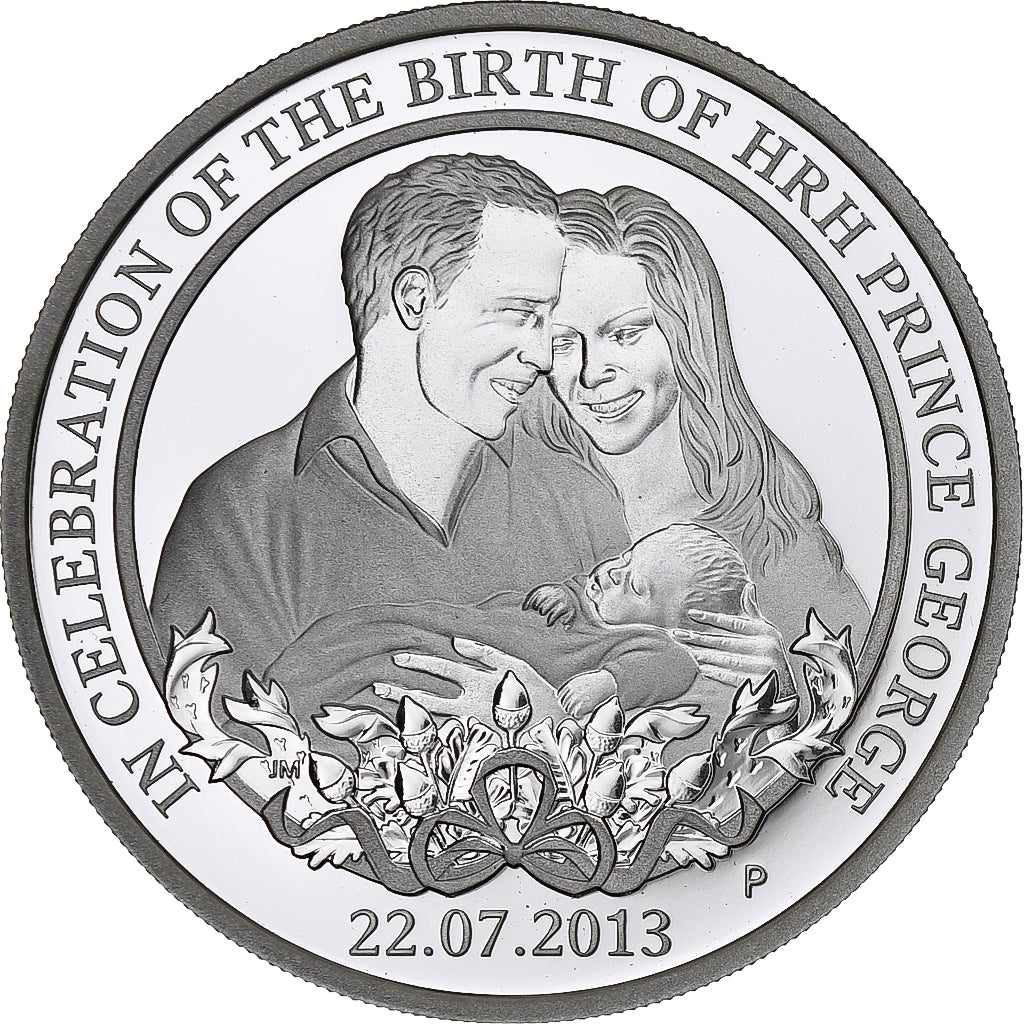 Australia, Elizabeth II, Dollar, Naissance Du Prince George (22 Juillet 2013)
