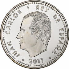 España, Juan Carlos I, 10 Euro, Francisco de Orellana, 2011, Madrid, Plata