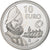 Spanje, Juan Carlos I, 10 Euro, Francisco de Orellana, 2011, Madrid, Zilver