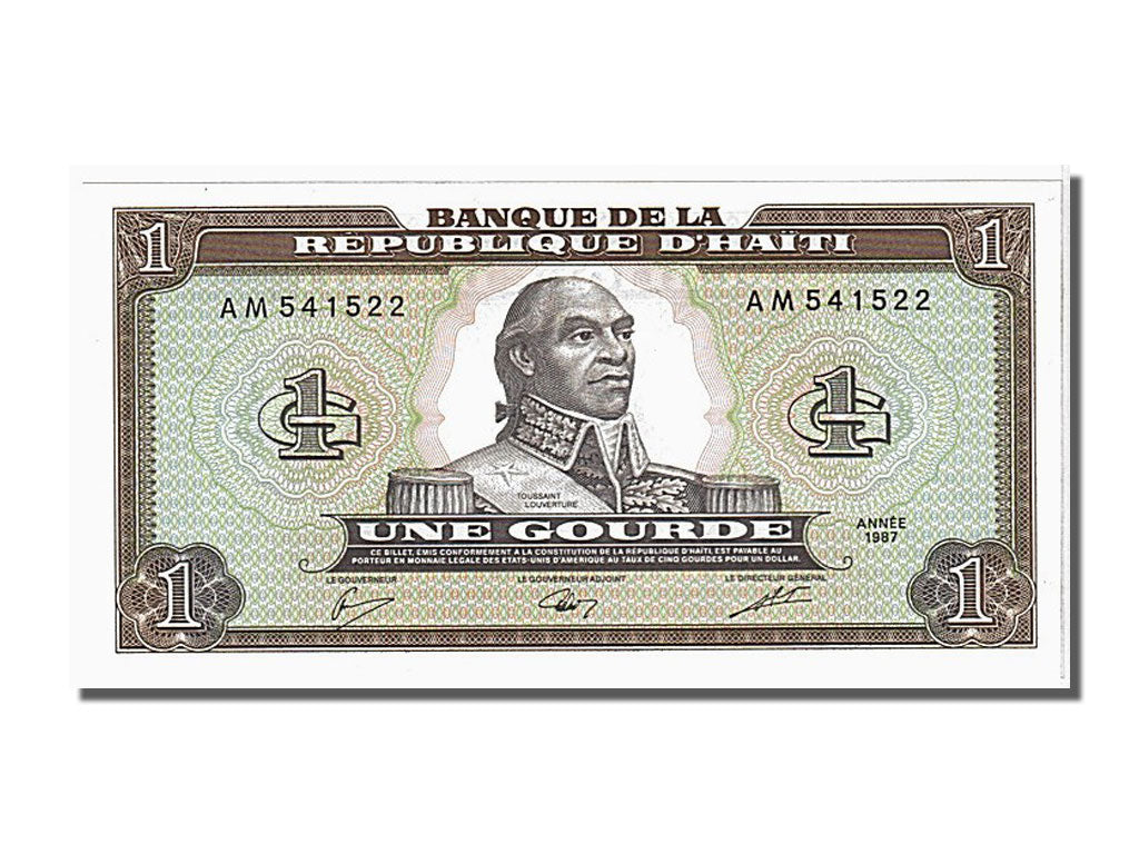 Banconote, Haiti, 1 Gourde, 1987, FDS