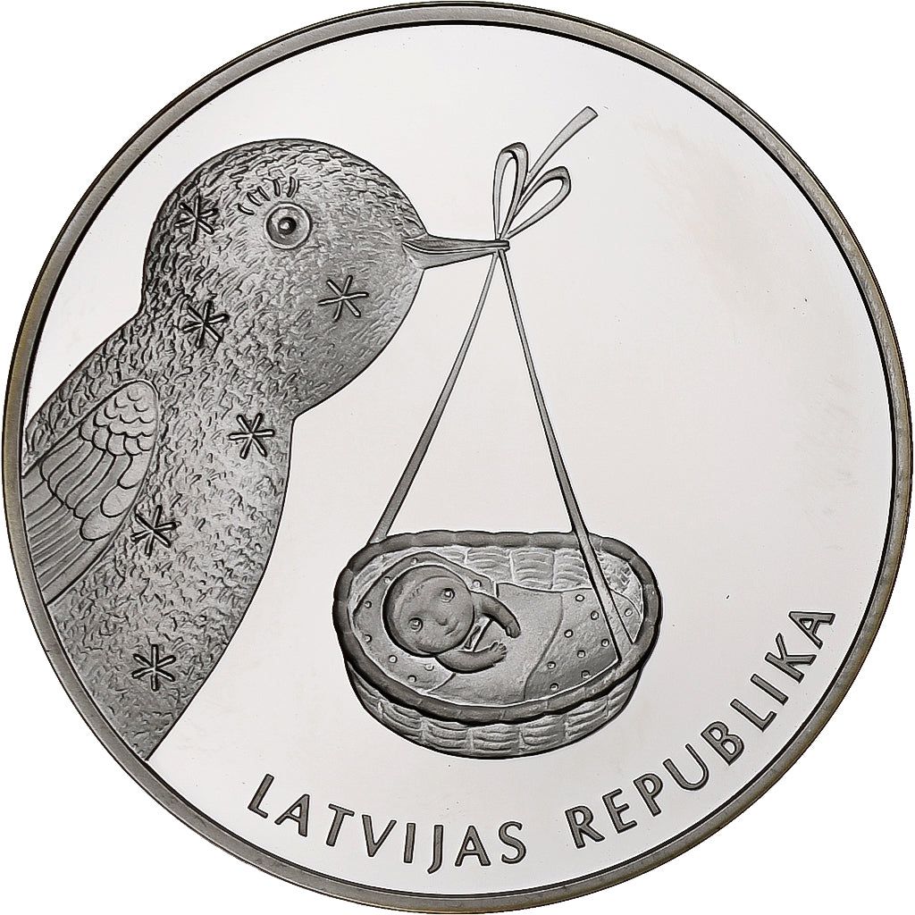 Letónia, Lats, 2013, Proof, Prata, MS(65-70), KM:139