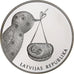 Letónia, Lats, 2013, Proof, Prata, MS(65-70), KM:139