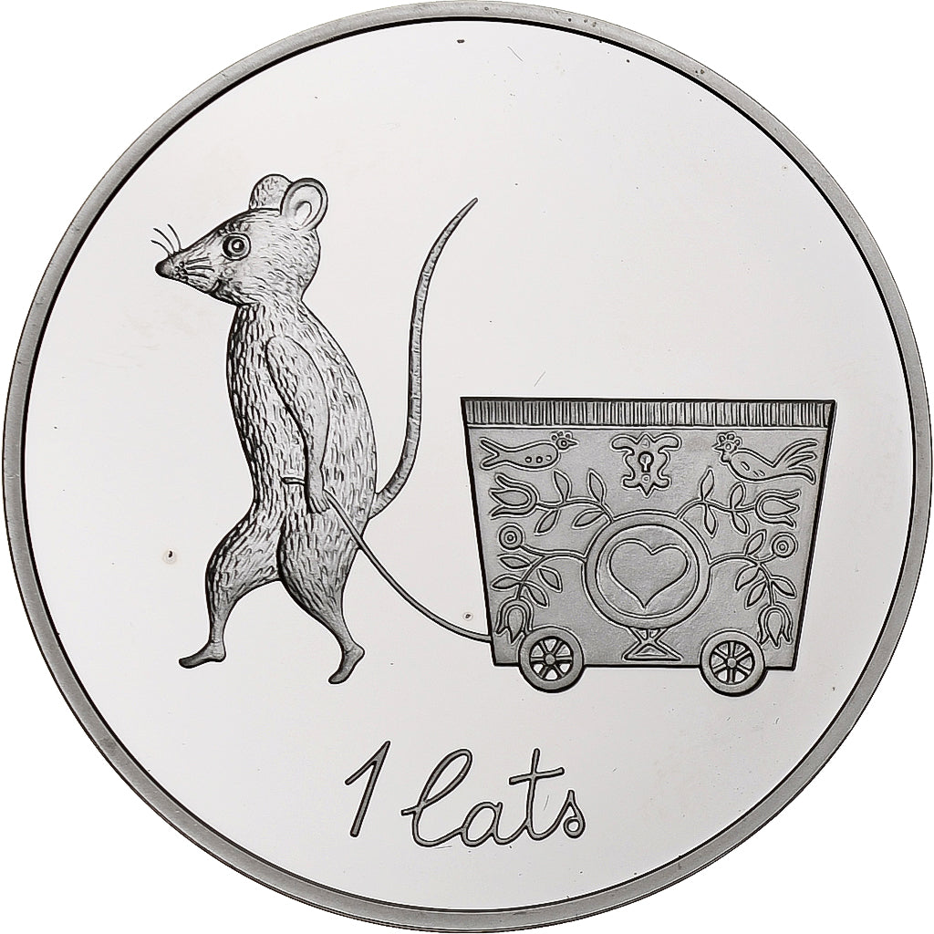 Letónia, Lats, 2013, Proof, Prata, MS(65-70), KM:139