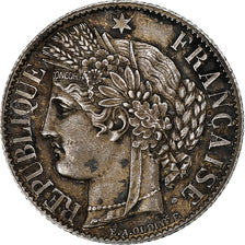 Francia, Franc, Cérès, 1872, Paris, Argento, BB, Gadoury:465a, KM:822.1