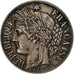 Francia, Franc, Cérès, 1872, Paris, Argento, BB, Gadoury:465a, KM:822.1
