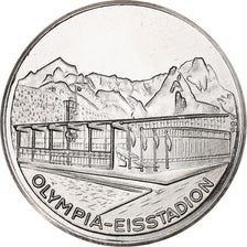 Alemanha, Token, Olympic Games, 1936, Garmisch-Partenkirchen, Prata, Proof