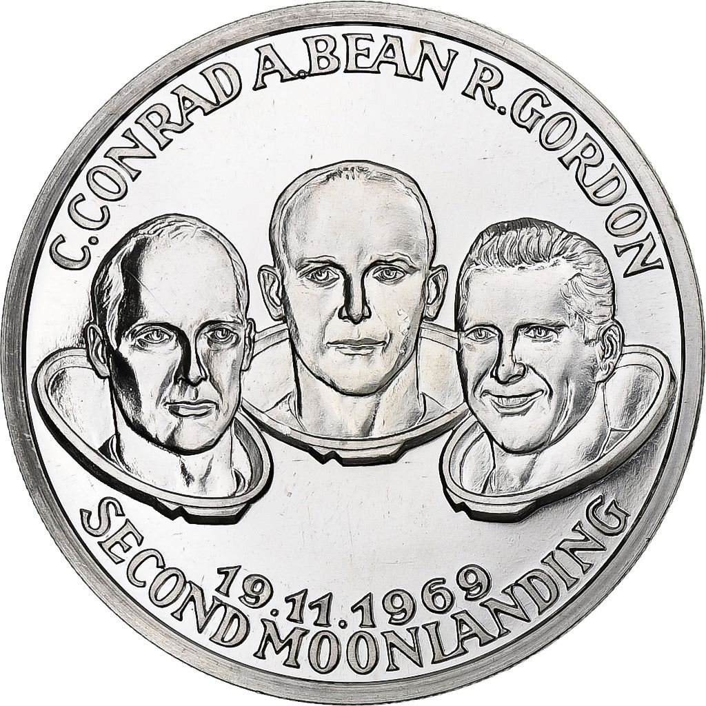 United States, Apollo XII, Conrad-Gordon-Bean- (19.11.1969), Token, Proof