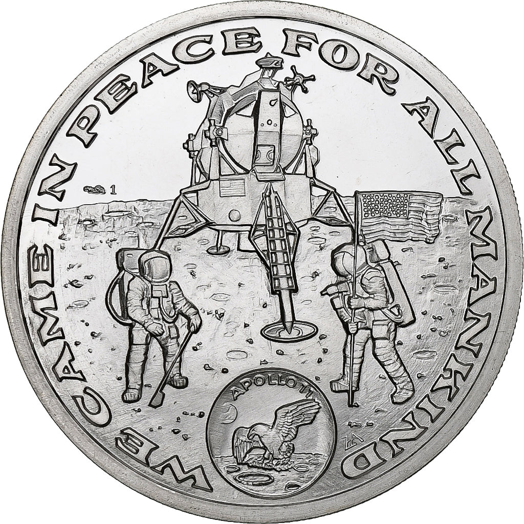 Estados Unidos da América, Token, N.Armstrong, E.ALDRIN, M.Collins, (21.7.69)