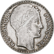 Frankreich, 20 Francs, Turin, 1933, Paris, 24.447.048, Silber, SS, Gadoury:852