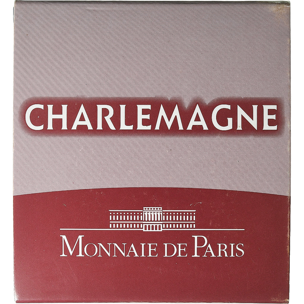 France, 10 Euro, Monnaie de Paris, Charlemagne, 2011, Pessac, Silver, MS(65-70)