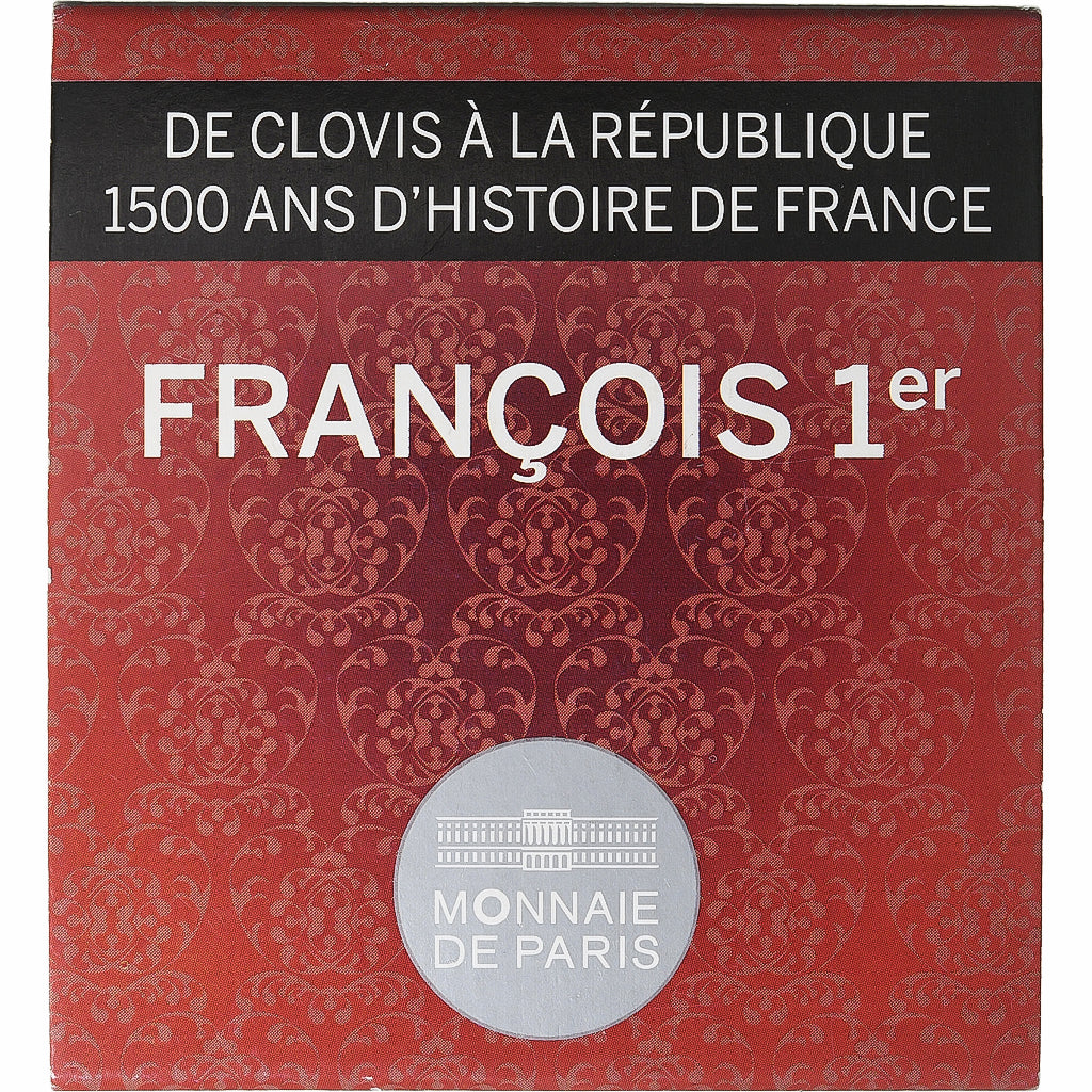 Francja, 10 Euro, Monnaie de Paris, François 1er, 2013, Pessac, Srebro