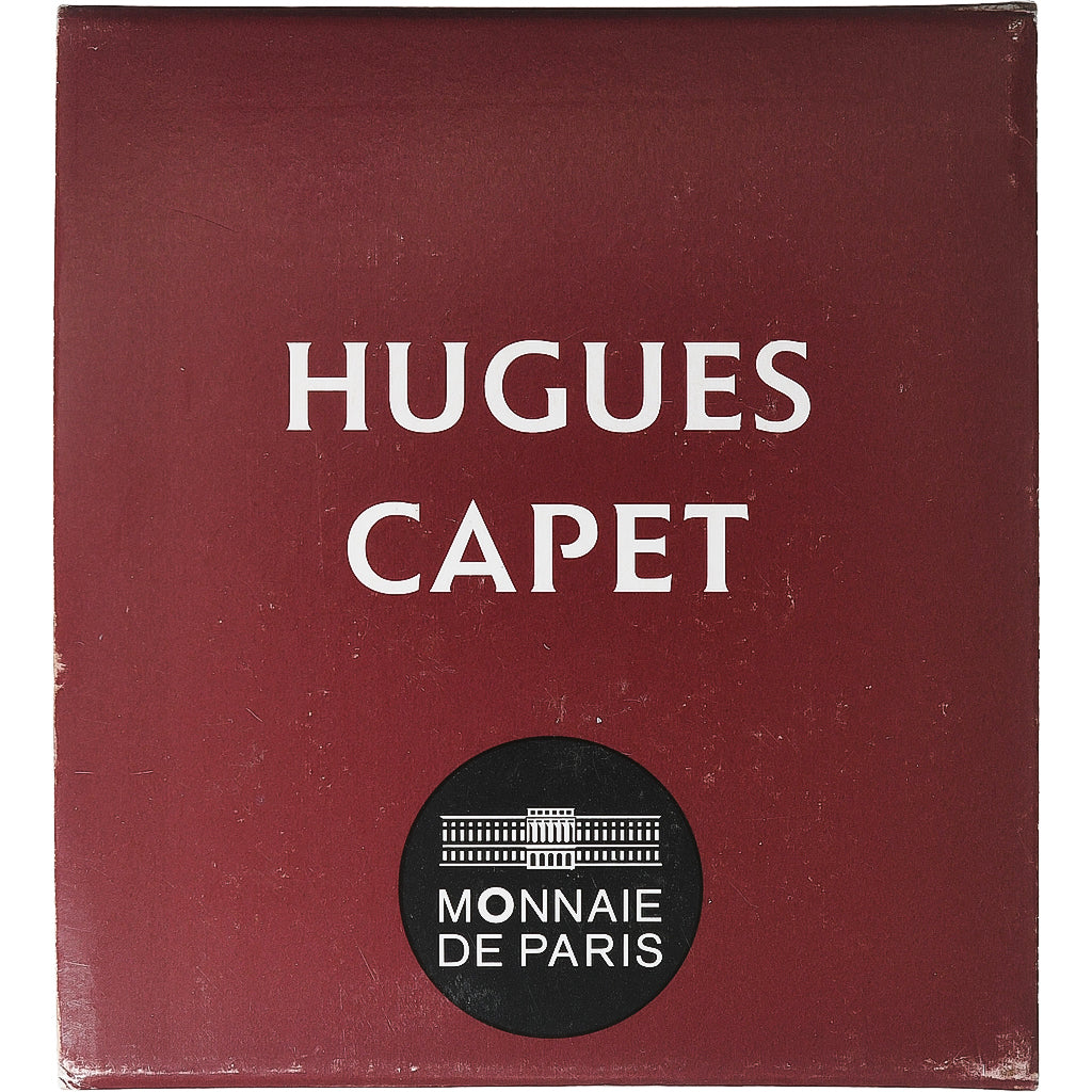 France, 10 Euro, Monnaie de Paris, Hugues Capet, 2012, Pessac, Silver