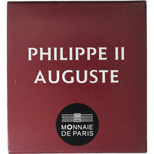 Frankreich, 10 Euro, Monnaie de Paris, Philippe II Auguste, 2012, Paris, Silber