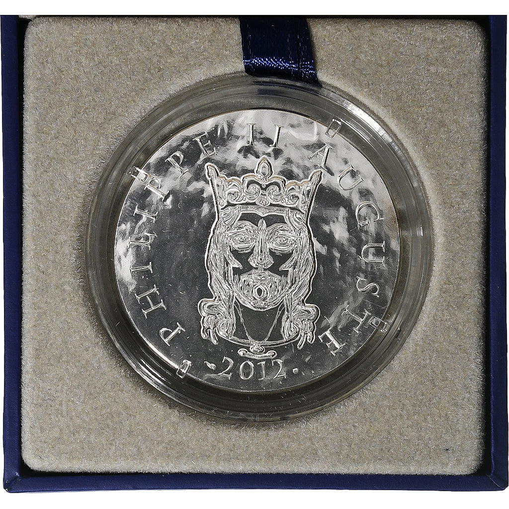 Frankreich, 10 Euro, Monnaie de Paris, Philippe II Auguste, 2012, Paris, Silber
