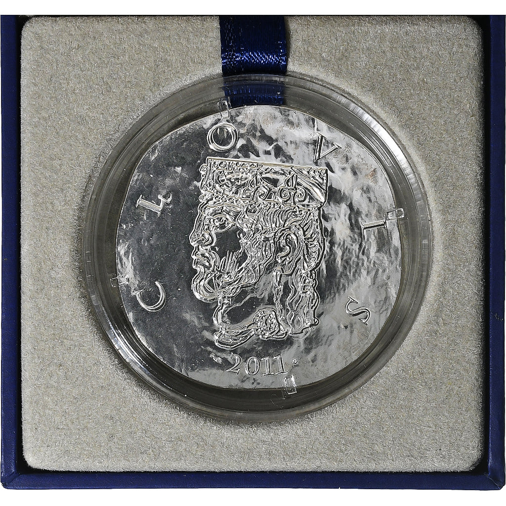 France, 10 Euro, Monnaie de Paris, Clovis, 2011, Pessac, Silver, MS(65-70)