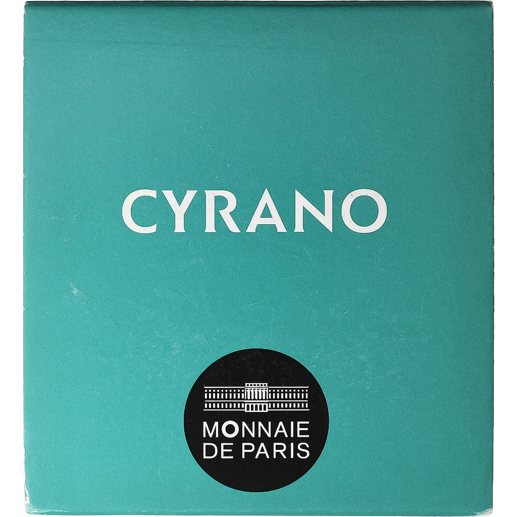 Francja, 10 Euro, Monnaie de Paris, Cyrano, Proof, 2012, Pessac, Srebro