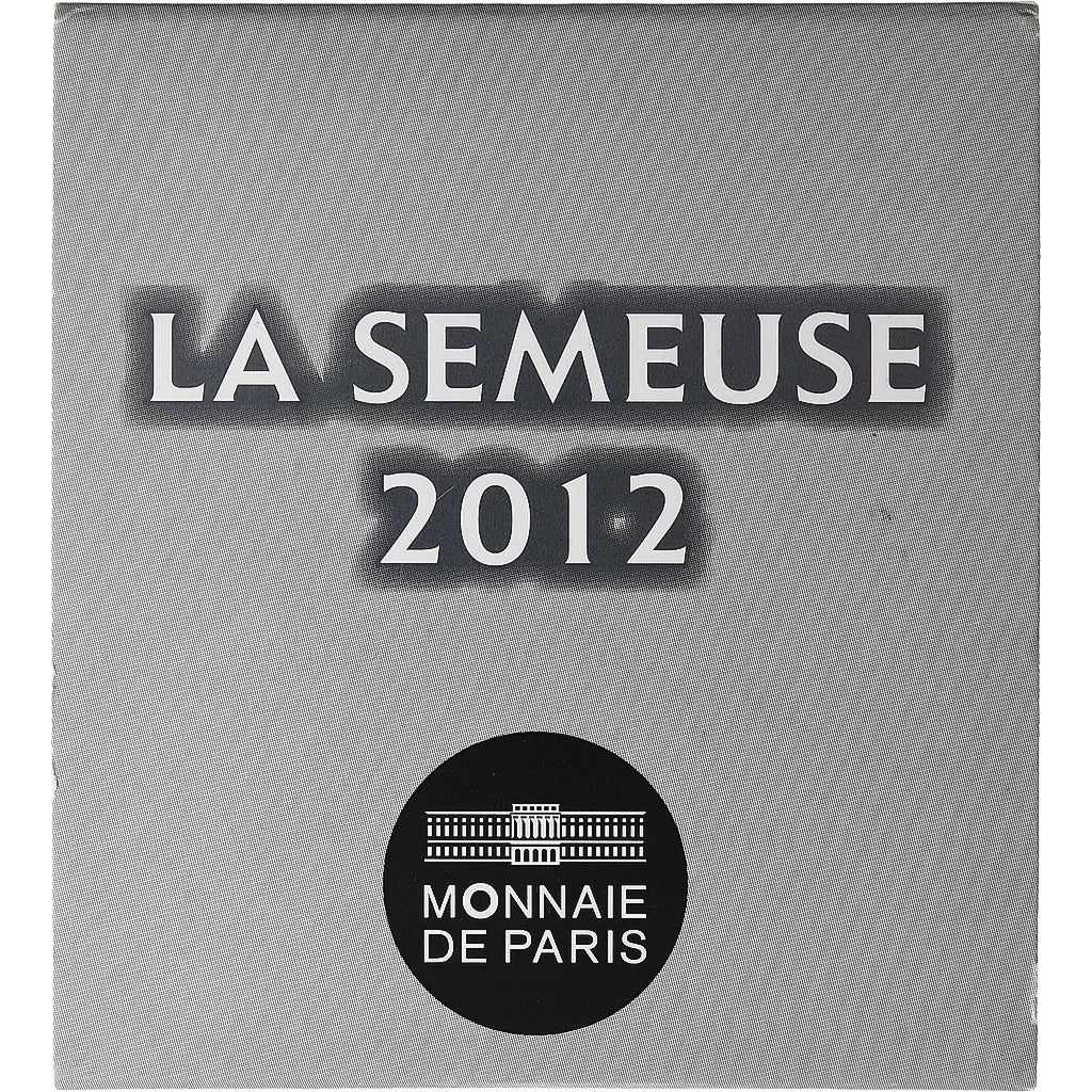 Francja, 10 Euro, Monnaie de Paris, Semeuse, Proof, 2012, Paris, Srebro