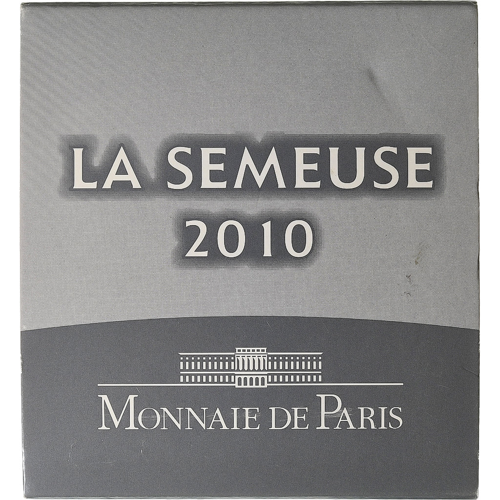 Francja, 10 Euro, Monnaie de Paris, Semeuse, Proof, 2010, Paris, Srebro