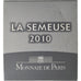 Francja, 10 Euro, Monnaie de Paris, Semeuse, Proof, 2010, Paris, Srebro