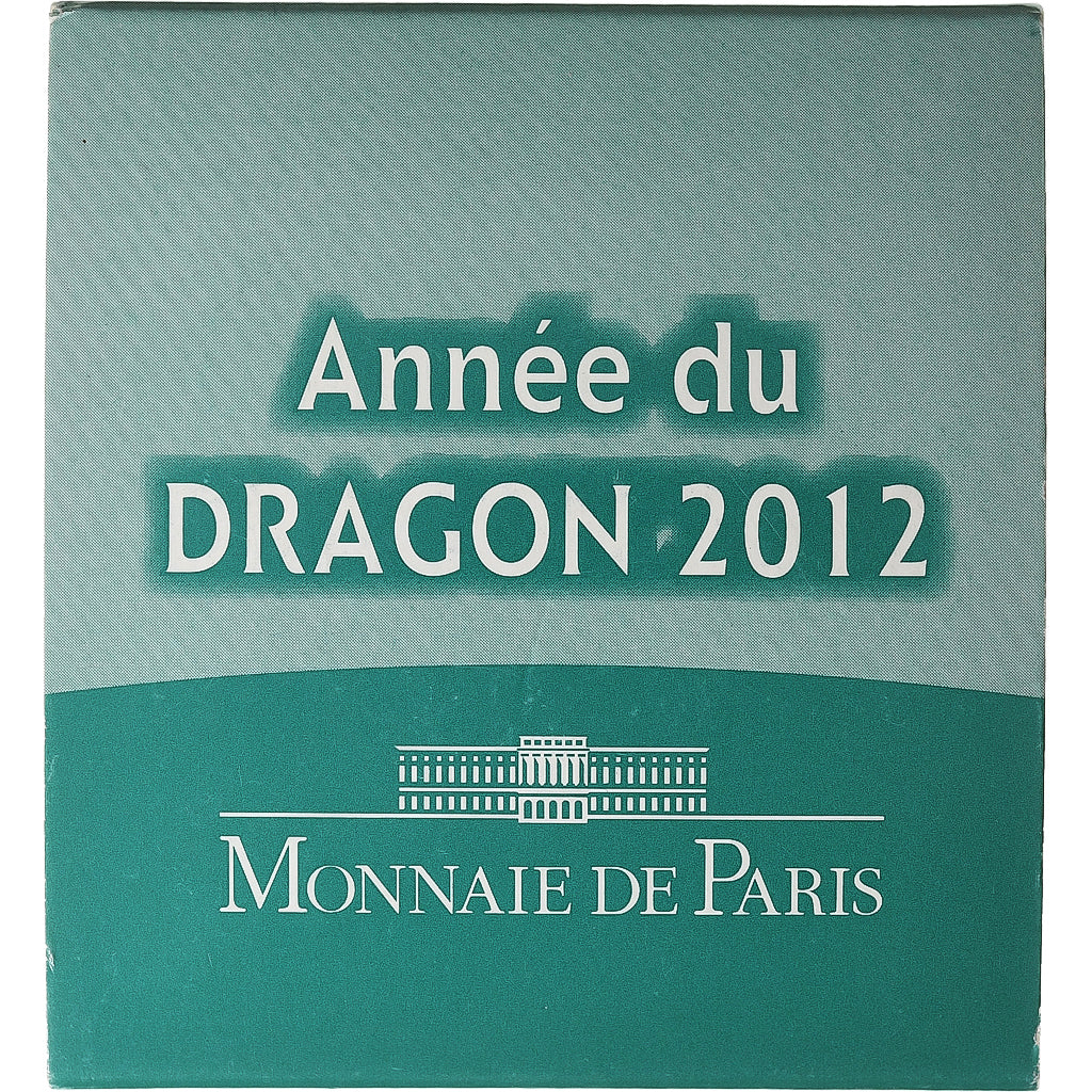 France, 10 Euro, Monnaie de Paris, Année du Dragon, Proof, 2012, Paris, Silver