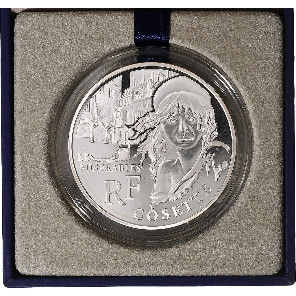 France, 10 Euro, Monnaie de Paris, Cosette, BE, 2011, Paris, Argent, FDC
