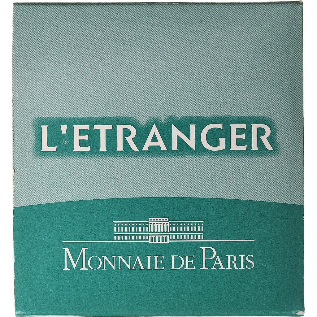 France, 10 Euro, Monnaie de Paris, L'Étranger, Proof, 2011, Paris, Silver