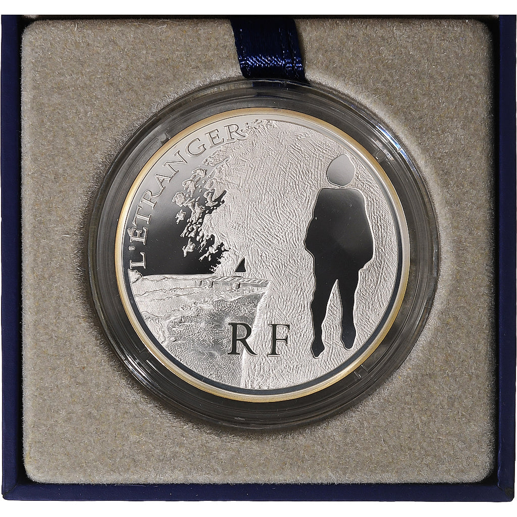 France, 10 Euro, Monnaie de Paris, L'Étranger, Proof, 2011, Paris, Silver