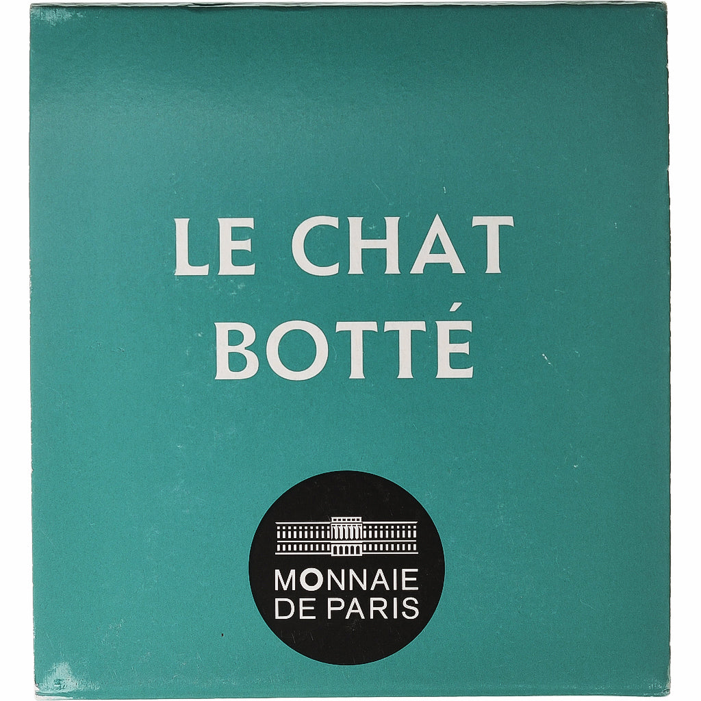 France, 10 Euro, Monnaie de Paris, Le Chat Botté, BE, 2012, Paris, Argent, FDC