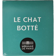 France, 10 Euro, Monnaie de Paris, Le Chat Botté, BE, 2012, Paris, Argent, FDC
