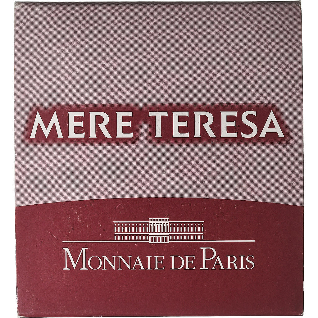 France, 10 Euro, Monnaie de Paris, Mère Teresa, Proof, 2010, Paris, Silver