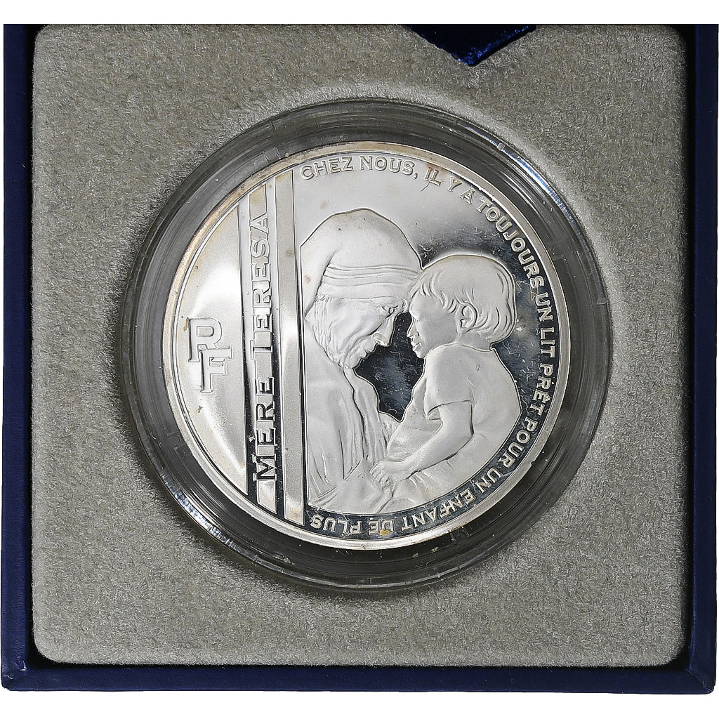 Frankreich, 10 Euro, Monnaie de Paris, Mère Teresa, PP, 2010, Paris, Silber