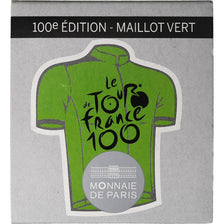 Frankreich, 10 Euro, Monnaie de Paris, Tour de France Maillot Vert, PP, 2013