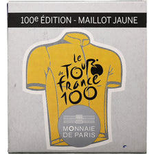Frankrijk, 10 Euro, Parijse munten, Tour de France Maillot Jaune, Proof, 2013