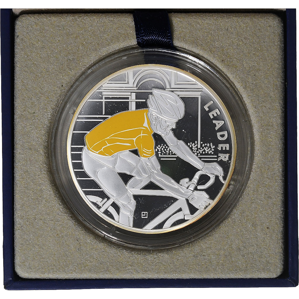 Frankrijk, 10 Euro, Parijse munten, Tour de France Maillot Jaune, Proof, 2013