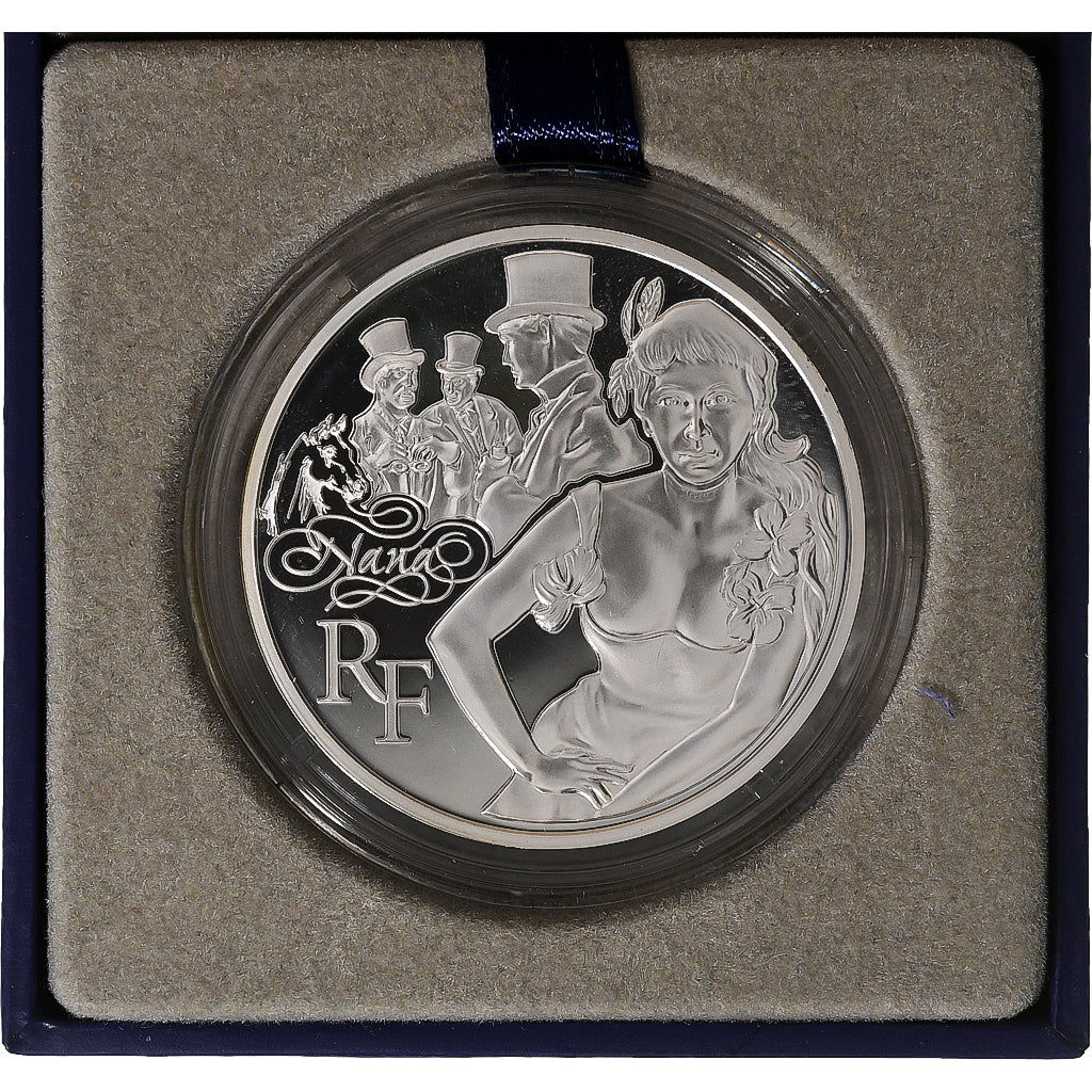 France, 10 Euro, Monnaie de Paris, Nana, Proof, 2011, Paris, Silver, MS(65-70)