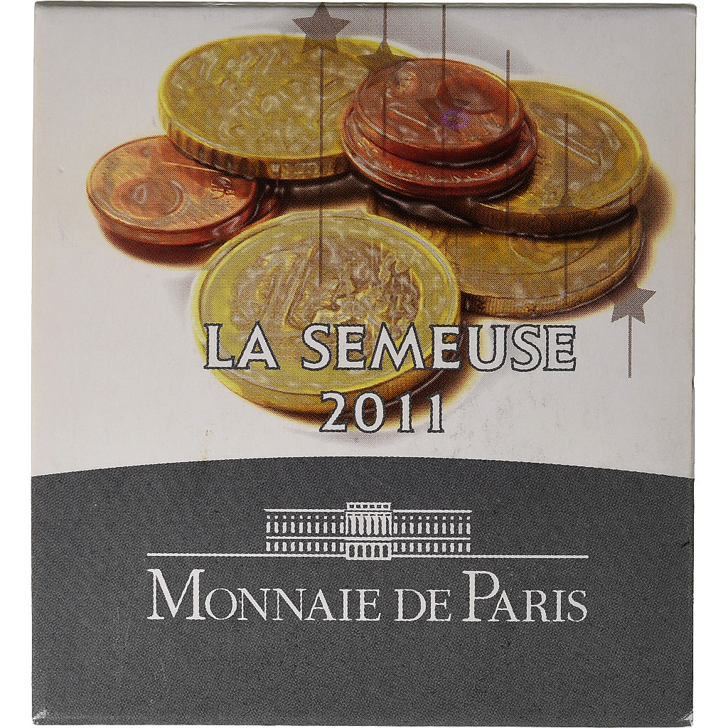 Francja, 10 Euro, Monnaie de Paris, Semeuse, 2011, Paris, Srebro, MS(65-70)