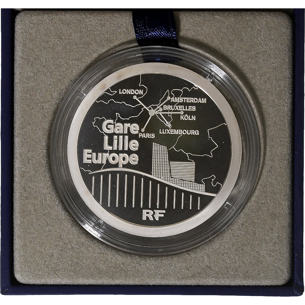 Frankreich, 10 Euro, Monnaie de Paris, Lille Europe TGV, PP, 2010, Paris
