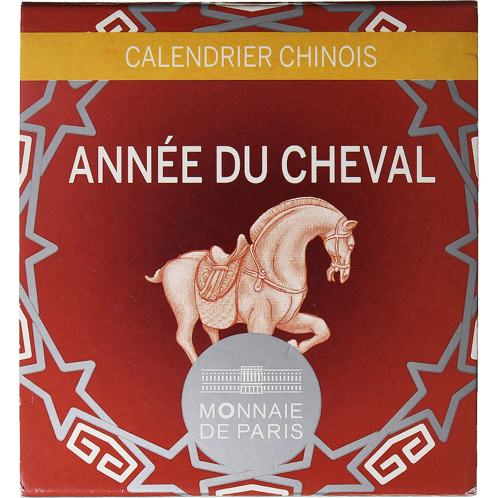 France, 10 Euro, Monnaie de Paris, Année du Cheval, Proof, 2014, Paris, Silver