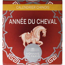 France, 10 Euro, Monnaie de Paris, Année du Cheval, Proof, 2014, Paris, Silver