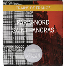 France, 10 Euro, Monnaie de Paris, Paris-Nord, Proof, 2013, Paris, Silver