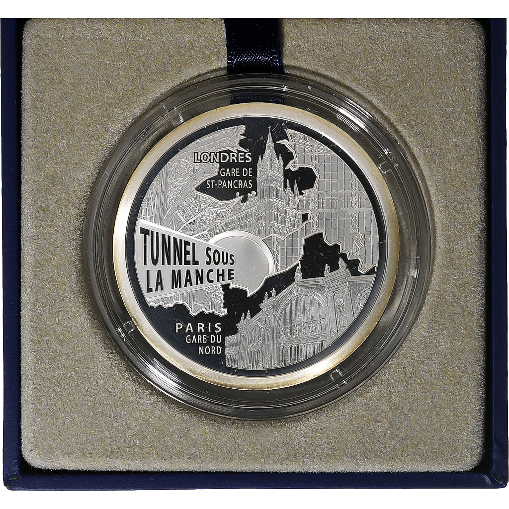 France, 10 Euro, Monnaie de Paris, Paris-Nord, Proof, 2013, Paris, Silver
