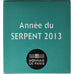 France, 10 Euro, Monnaie de Paris, La Fontaine/Année du serpent, Proof, 2013