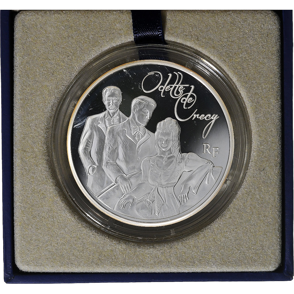 France, 10 Euro, Monnaie de Paris, Odette de Crécy, Proof, 2013, Paris, Silver