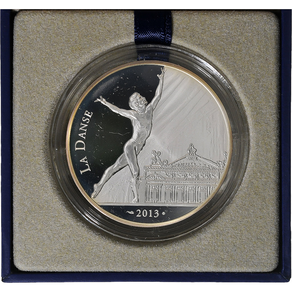 France, 10 Euro, Monnaie de Paris, Rudolf Noureev, Proof, 2013, Paris, Silver