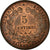 Moneta, Francia, Cérès, 5 Centimes, 1896, Paris, SPL, Bronzo, KM:821.1