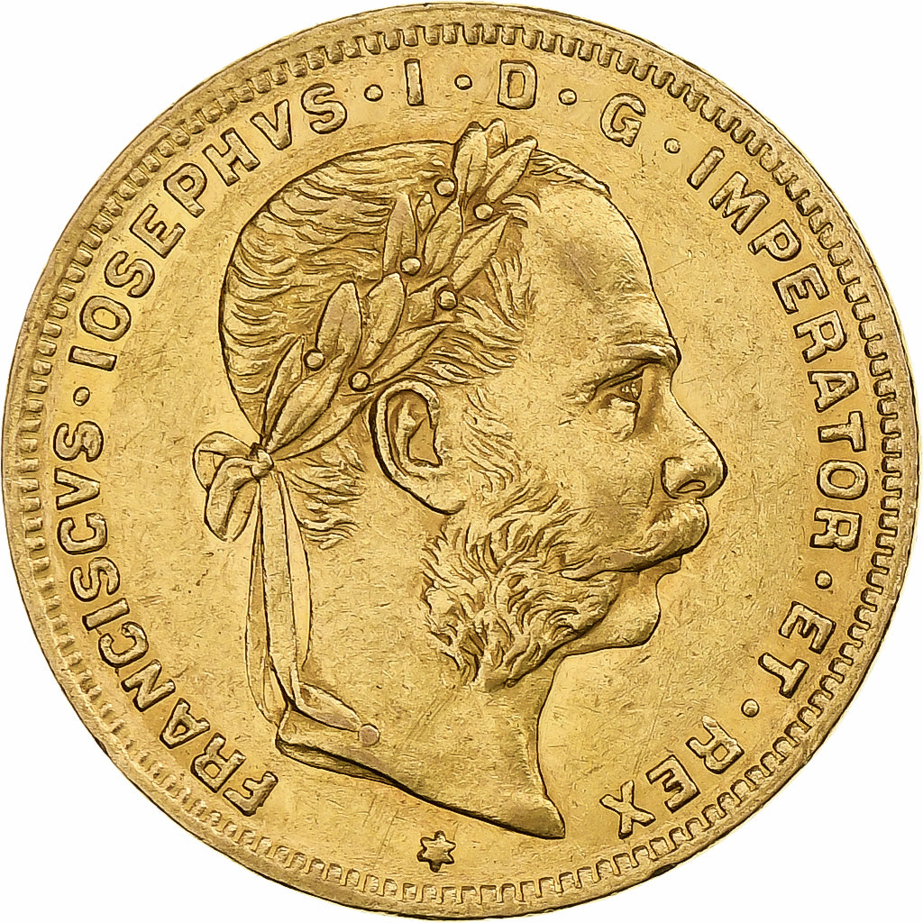 Autriche, Franz Joseph I, 8 Florins-20 Francs, 1887, Or, SUP, KM:2269