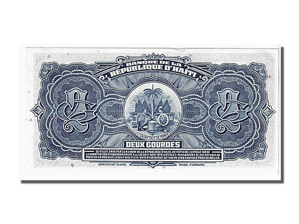Haiti, 2 Gourdes, 1985, KM #240, UNC(65-70), B765388